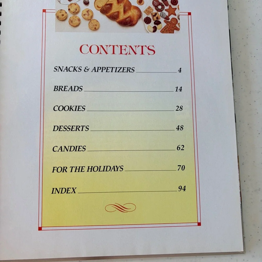 Land O Lakes Classic Cookies Baking & More 1991 Vintage Spiral Cookbook
